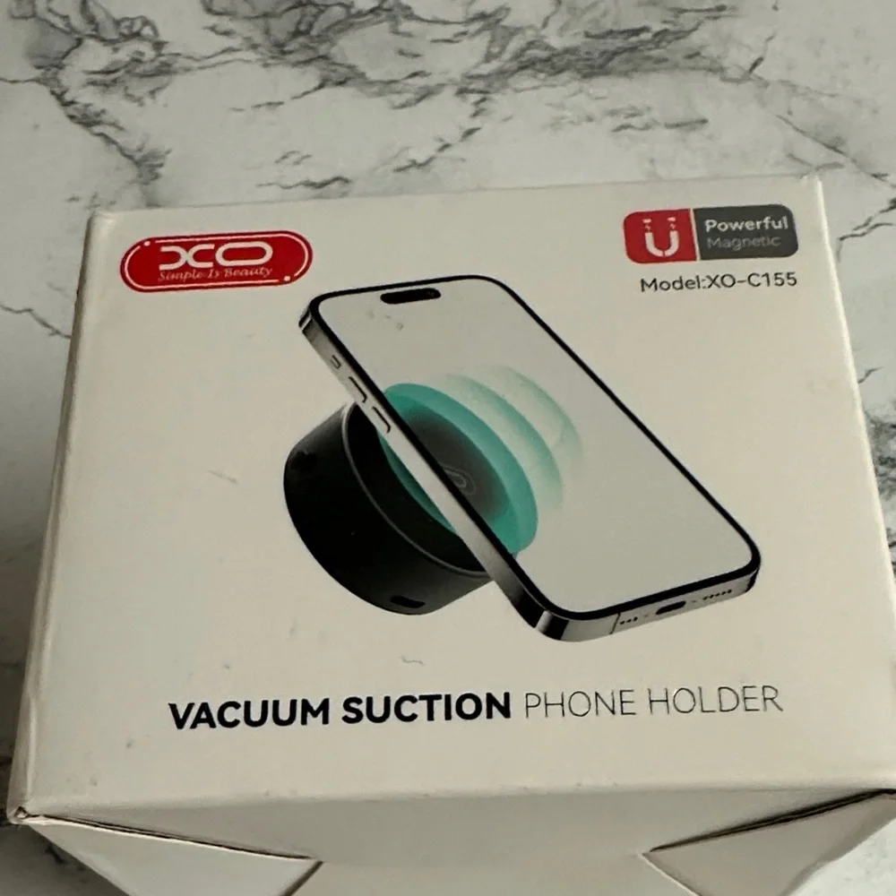 Magnetic Cell Phone Holder For Cars Electric Vacuum Strong Suction